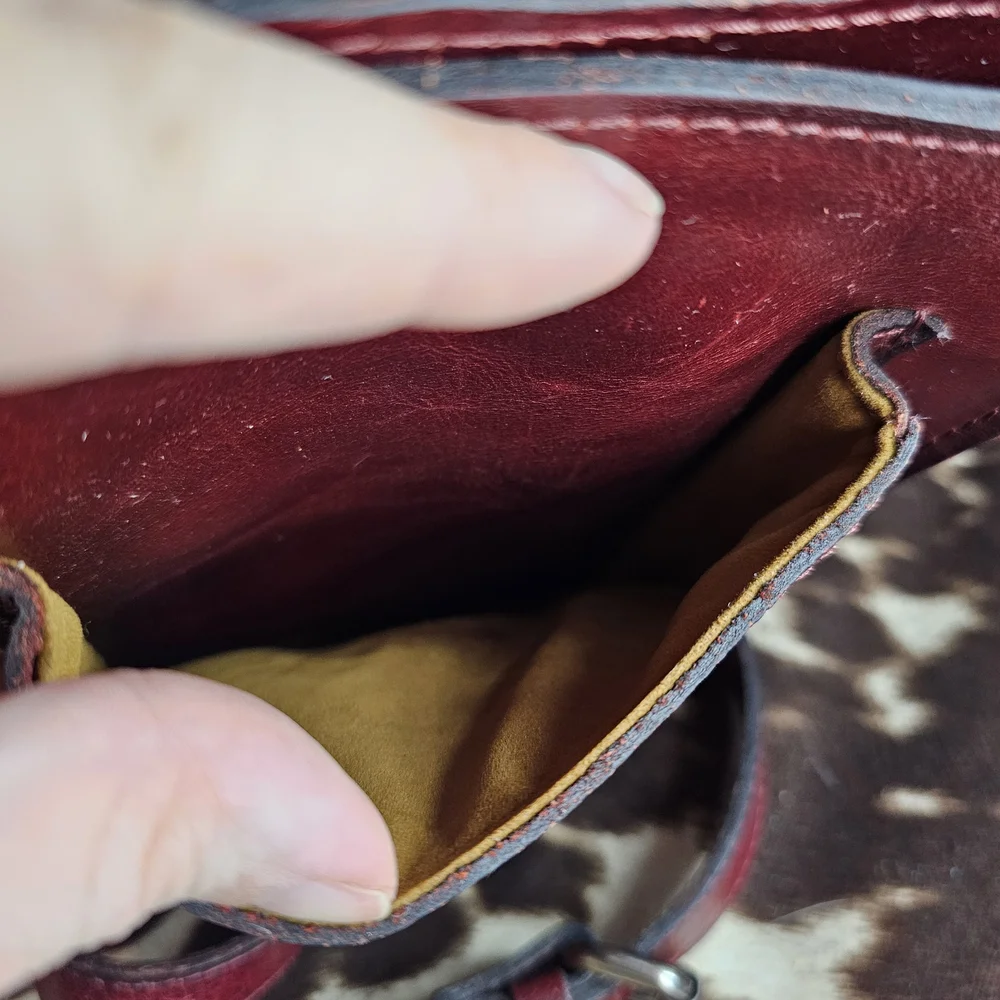 Patricia Nash Cascina Leather Crossbody Bag - Picture 9 of 11
